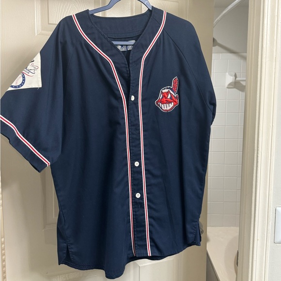 Vintage Cleveland Indians Starter Jersey - Picture 1 of 11